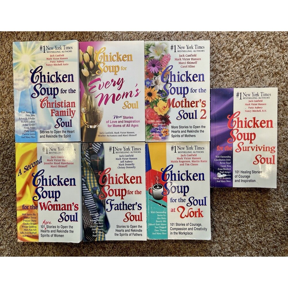 Chicken Soup for the Soul Book Lot of 7 Paperbacks